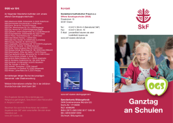OGS vor Ort: Kontakt An folgenden Standorten befinden