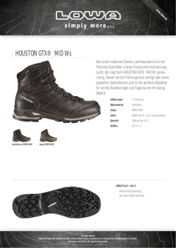 HOUSTON GTX&reg; MID Ws