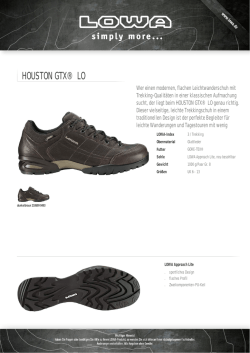 houston gtx&reg; lo