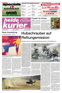 Hubschrauber auf Rettungsmission