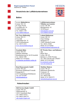 Hubschrauber - Regierungspr&auml;sidium Kassel