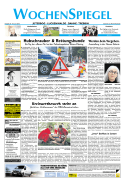 Hubschrauber & Rettungshunde
