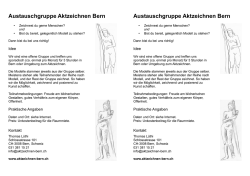 Austauschgruppe Aktzeichnen Bern