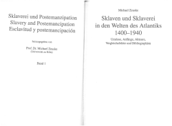 Sklaven und Sklaverei