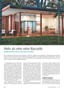 Mehr als eine reine Nasszelle