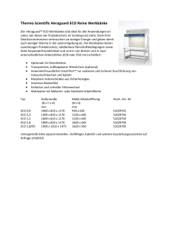 Heraguard ECO Reine Werkbaenke