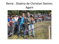Reine : Shakira de Christian Steiner, Agarn