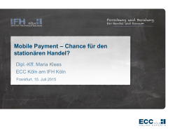 Mobile Payment - IHK Frankfurt am Main
