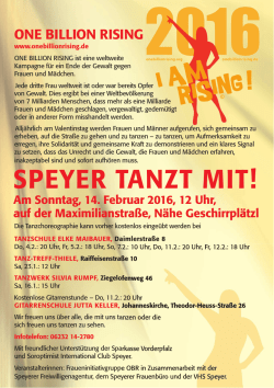SPEYER TANZT MIT!