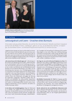 Leistungsdruck und Leere – Ursachen eines Burnouts