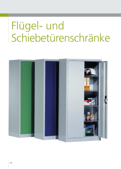 Flügel- und Schiebetürenschränke