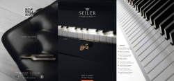 Seiler-Katalog - Piano Filipski