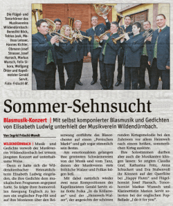 Die Flügel - Musikverein der Großgemeinde Wildendürnbach