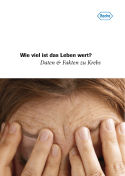 Daten & Fakten zu Krebs