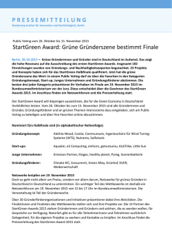 pressemitteilung - Borderstep Institut