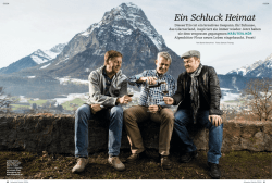 Ein Schluck Heimat