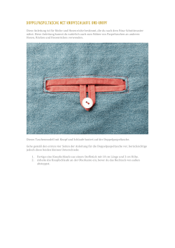doppelpaspeltasche mit knopfschlaufe und knopf - Compagnie-M