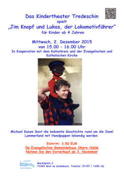 Jim Knopf und Lukas, der Lokomotivf&uuml;hrer