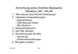 WLAN - des Computerclubs für Senioren in Leipzig