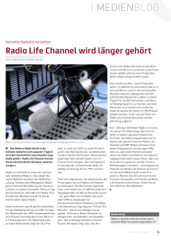 Radio Life Channel wird länger gehört