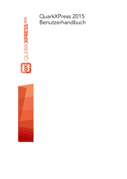 QuarkXPress 2015 Benutzerhandbuch