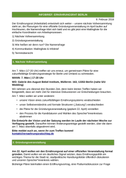 Infobrief 4 - Ern&auml;hrungsrat Berlin
