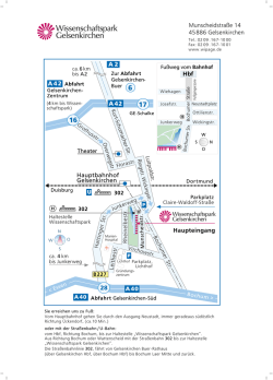 Haupteingang 28 A42 A 2 A42 Hauptbahnhof Gelsenkirchen