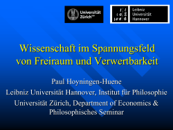 Die Systematizit&auml;t der Wissenschaft