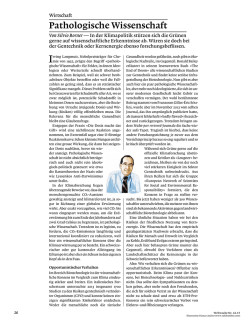 Pathologische Wissenschaft