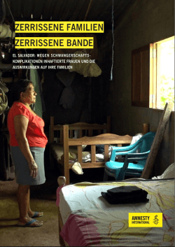 El Salvador: Zerrissene Bande