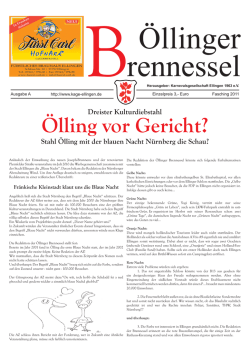 Dreister Kulturdiebstahl Stahl &Ouml;lling mit der blauen Nacht N&uuml;rnberg
