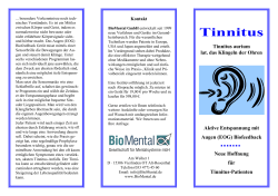 Tinnitus - BioMental