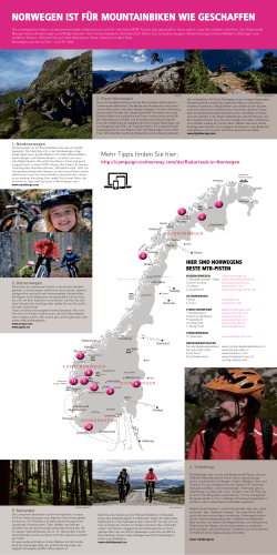 NorwegeN ist für MouNtaiNbikeN wie geschaffeN