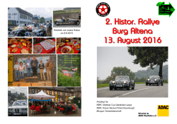 Info Flyer - Motorsportclub Altena eV (ADAC)