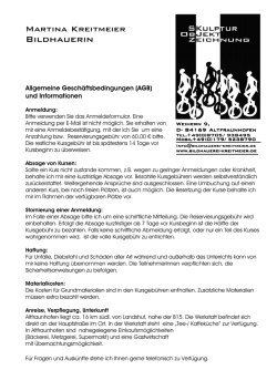 Bildhauerin - Bildhauerei Kreitmeier