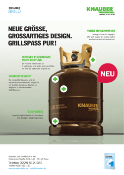 Infoblatt zur 8 Kilo-Gasflasche