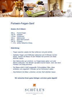 Portwein-Feigen-Senf