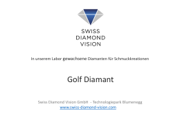 Golf Diamant - swiss diamond vision