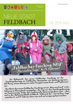 DIE ZEITUNG Februar 2016 als PDF