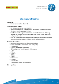 Gleichgewichtszirkel