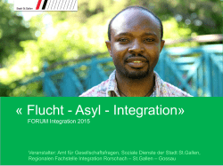 Arbeitsmarktintegration – die Sicht der Flüchtlinge