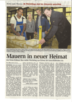 MaUem in neuer Heimat
