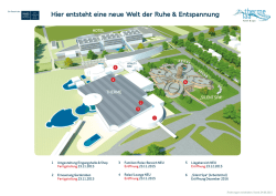Hier entsteht eine neue Welt der Ruhe & Entspannung