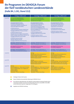 Ihr Programm im DEHOGA-Forum der f&uuml;nf