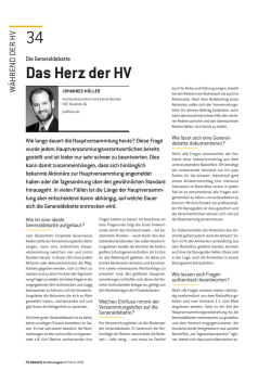 HV Magazin HV Recht 2016