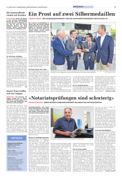 Ein Prost auf zwei Silbermedaillen