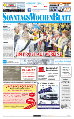 Ein ProST auf VErEinE