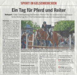 Ein Tag für Pferd und Reiter - Reitgemeinschaft Räther am