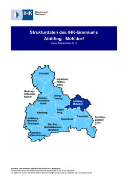 IHK-Gremium Alt&ouml;tting - IHK M&uuml;nchen und Oberbayern