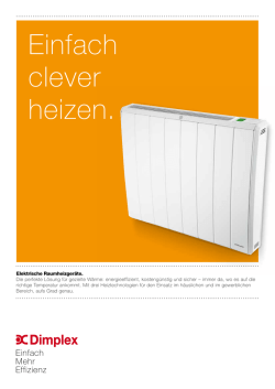Einfach clever heizen.